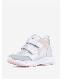 Ботинки для девочки, Серебряный Котофей