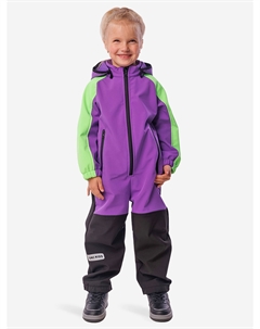 Комбинезон из софтшелла детский, Зеленый Uki kids
