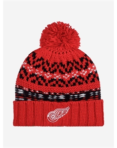 Шапка с помпоном 42802A-DRW Detroit Red Wings Gusto NHL (красный), Красный American needle