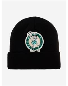 Шапка с отворотом MITCHELL NESS KTCFFH21HW008-BCEBLCK Boston Celtics NBA (черный), Черный Mitchell and ness