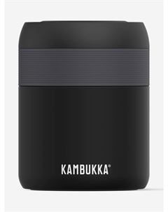 Термос с вакуумной изоляцией "Bora" 600 мл черный матовый 11-06010, Черный Kambukka