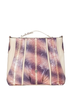 Сумка хобо из кожи питона Napoli-2 А077 Boa