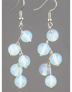 Серьги Бусики-колечки