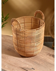 Корзина для белья, 31×31×31 см, ротанг Nobrand