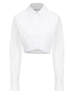 Хлопковая рубашка Alexander wang