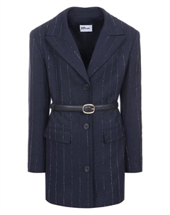 Жакет с отделкой стразами Self-portrait