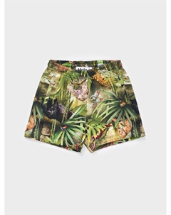 Шорты с принтом "джунгли" Molo