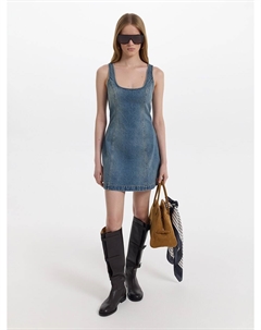 Джинсовое платье мини Love republic