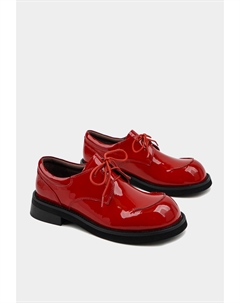 Полуботинки из натуральной лаковой кожи Mario berlucci