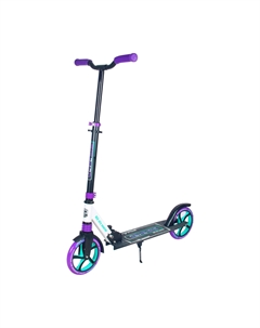 Самокат 200мм (100% алюминий, передний амортизатор) GENESIS white Rgx