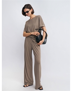 Прямые брюки на резинке Zolla