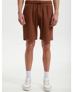 Трикотажные шорты на резинке из хлопка Zolla