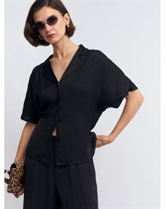 Рубашка с вырезом и коротким рукавом Zolla