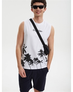 Трикотажные шорты на резинке из хлопка Zolla