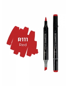Маркер двухсторонний на спиртовой основе Brush Цвет Красный Sketchmarker