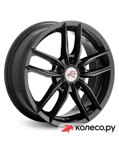 Литой диск R076 6x16/4*100 D60.1 ET48 BK X`trike rst