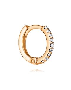 Серьги из золота Адамас