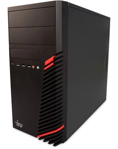 Системный блок IRU Office 320A5SM, AMD Ryzen 5 Pro 4650G 3.7 ГГц, 16Gb RAM, 512Gb SSD, Wi-Fi, без ОС, черный (2024384) Iru