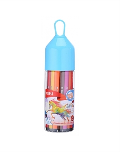 Фломастеры смываемые EC10526 ColoRun, 24 шт. (EC10526) Deli