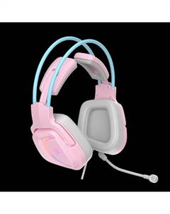 Проводная гарнитура Bloody G575, USB, розовый/голубой (G575 /SKY PINK/ USB) A4tech