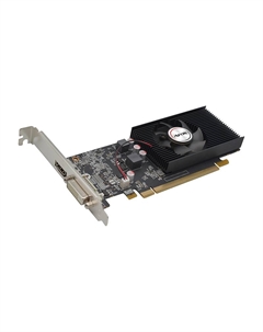 Видеокарта NVIDIA GeForce GT 1030 AF1030-2048D5L7, 2Gb GDDR5, 64 бит, PCI-E, DVI, HDMI, Retail (AF1030-2048D5L7) Afox