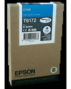 Картридж для струйного принтера B500 Cyan (C13T617200) Epson