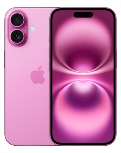 Apple iPhone 16 SIM 128 ГБ, розовый