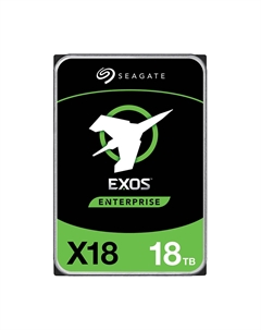 Жесткий диск Seagate Exos X18, 18 ТБ 3.5" ST18000NM000J