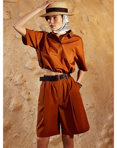 Шорты женские коричневые Mark formelle