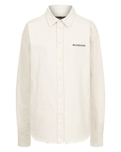 Джинсовая рубашка Balenciaga