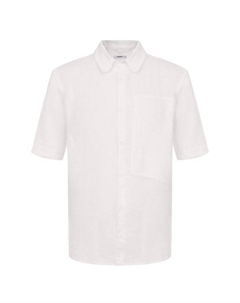 Рубашка изо льна и хлопка Transit