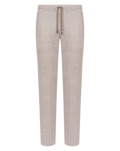 Брюки из хлопка и льна Capobianco