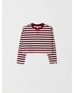 Укороченный лонгслив в полоску для девочек Sela