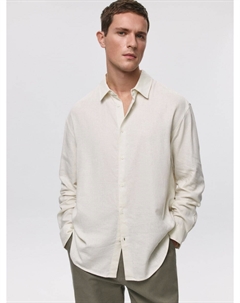 Рубашка из смесового льна и вискозы Sela