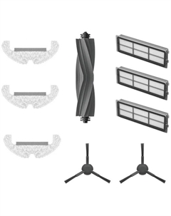 Комплект аксессуаров Dreame RAK18 для робота-пылесоса Dreame D10s Plus (основная щетка - 1 шт., боковая щетка - 2 шт., фильтр - 3 шт., сменная салфетк