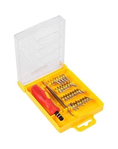 Набор отверток 12-4701, 32 предмета, в жестком кейсе Rexant