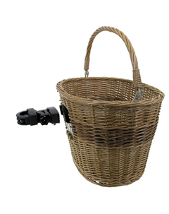 Велокорзина, передняя, с крепление на внутренний вынос, сталь/дерево, 5-431570 M-wave