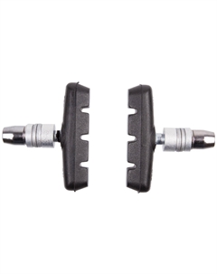 Колодки тормозные, с крепежом, симметричные, 55мм, для стальных и алюминиевых ободов, черный, 5-361030 M-wave