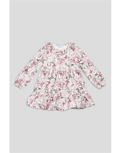 Платье с оборками и принтом Mayoral