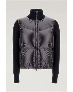 Куртка комбинированная на молнии Woolrich