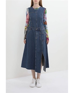 Платье-сарафан джинсовое с разрезом Desigual
