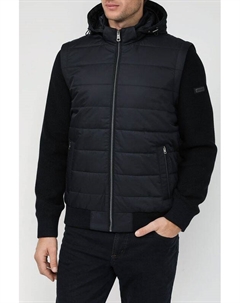 Кардиган комбинированный с капюшоном Bugatti