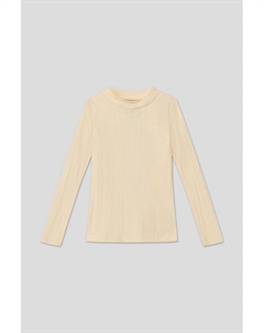 Хлопковый лонгслив текстурный Ovs