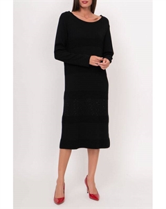 Платье трикотажное со стразами Franco vello