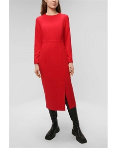 Однотонное платье с разрезом Paola ray