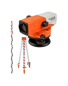 Комплект 3в1: нивелир N-32 + штатив, рейка 4 м 752435 Rgk