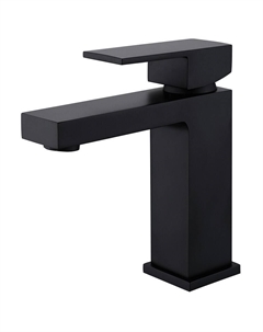 Смеситель для раковины Abber Daheim черный однорычажный (AF8210B)