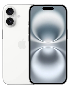 Apple iPhone 16 SIM 256 ГБ, белый