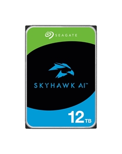 Жесткий диск Seagate SkyHawk AI, 12 ТБ 3.5" ST12000VE001