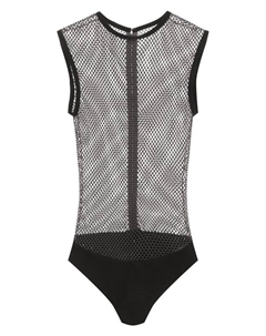 Боди с отделкой стразами Chapurin